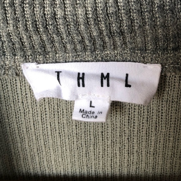 THML Embroidered Open Front Waterfall Jacket with Waist Cinch - Picture 12 of 16